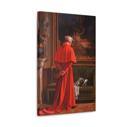 Jehan Georges Vibert (1840-1902) The View - Canvas Wall Art - The Sticker Space