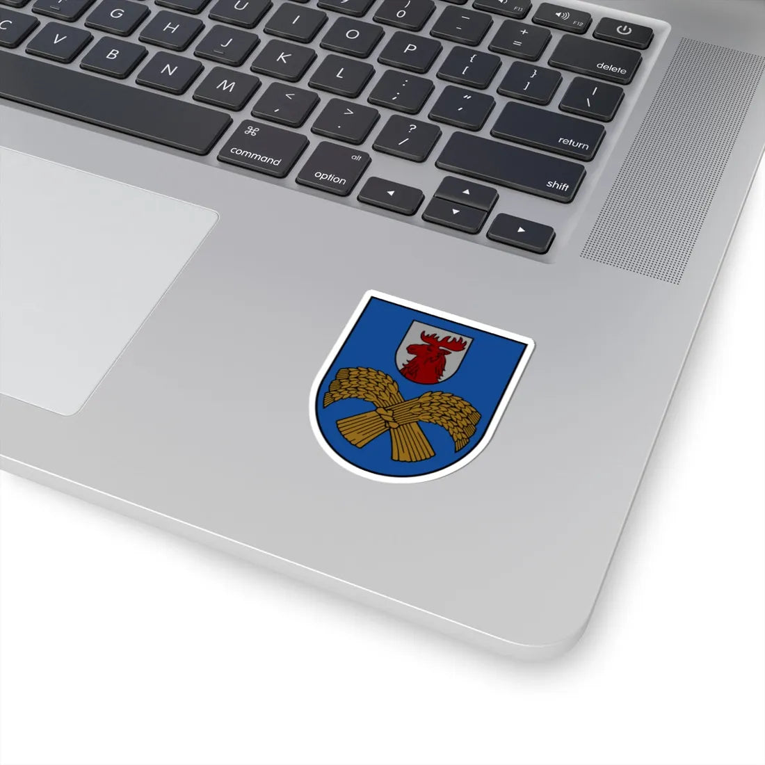 Jelgavas novads COA (Latvia) (Coat of Arms) STICKER Vinyl Kiss-Cut Decal - The Sticker Space