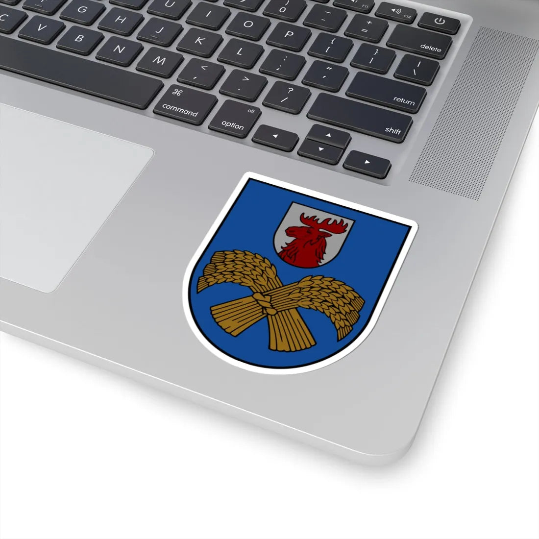 Jelgavas novads COA (Latvia) (Coat of Arms) STICKER Vinyl Kiss-Cut Decal - The Sticker Space