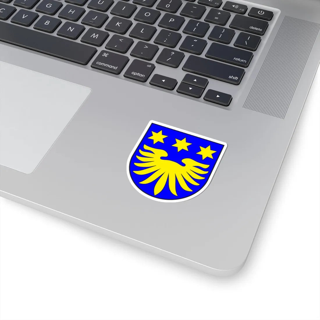 Jenaz Kreis wappen (Switzerland) (Coat of Arms) STICKER Vinyl Kiss-Cut Decal - The Sticker Space