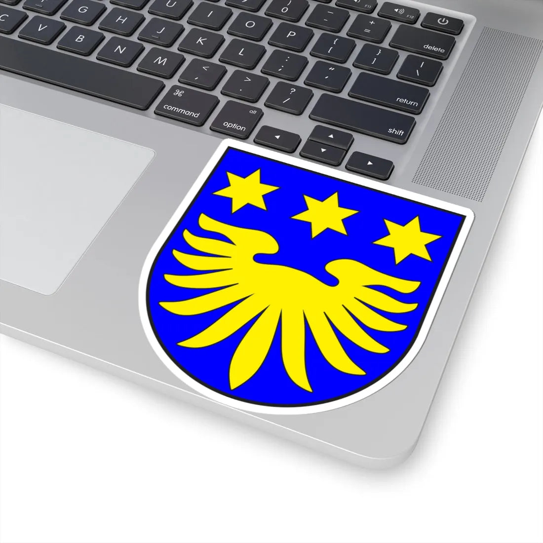 Jenaz Kreis wappen (Switzerland) (Coat of Arms) STICKER Vinyl Kiss-Cut Decal - The Sticker Space