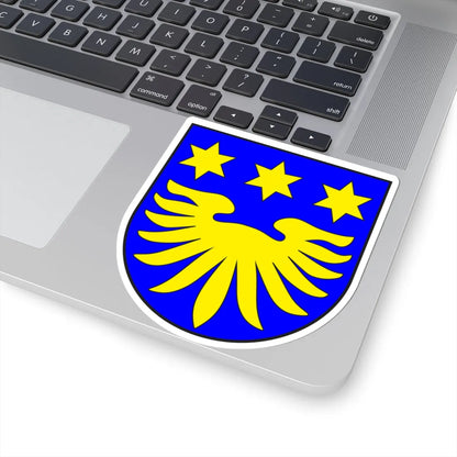 Jenaz Kreis wappen (Switzerland) (Coat of Arms) STICKER Vinyl Kiss-Cut Decal - The Sticker Space