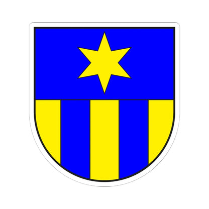 Jenaz wappen (Switzerland) (Coat of Arms) STICKER Vinyl Kiss-Cut Decal - The Sticker Space