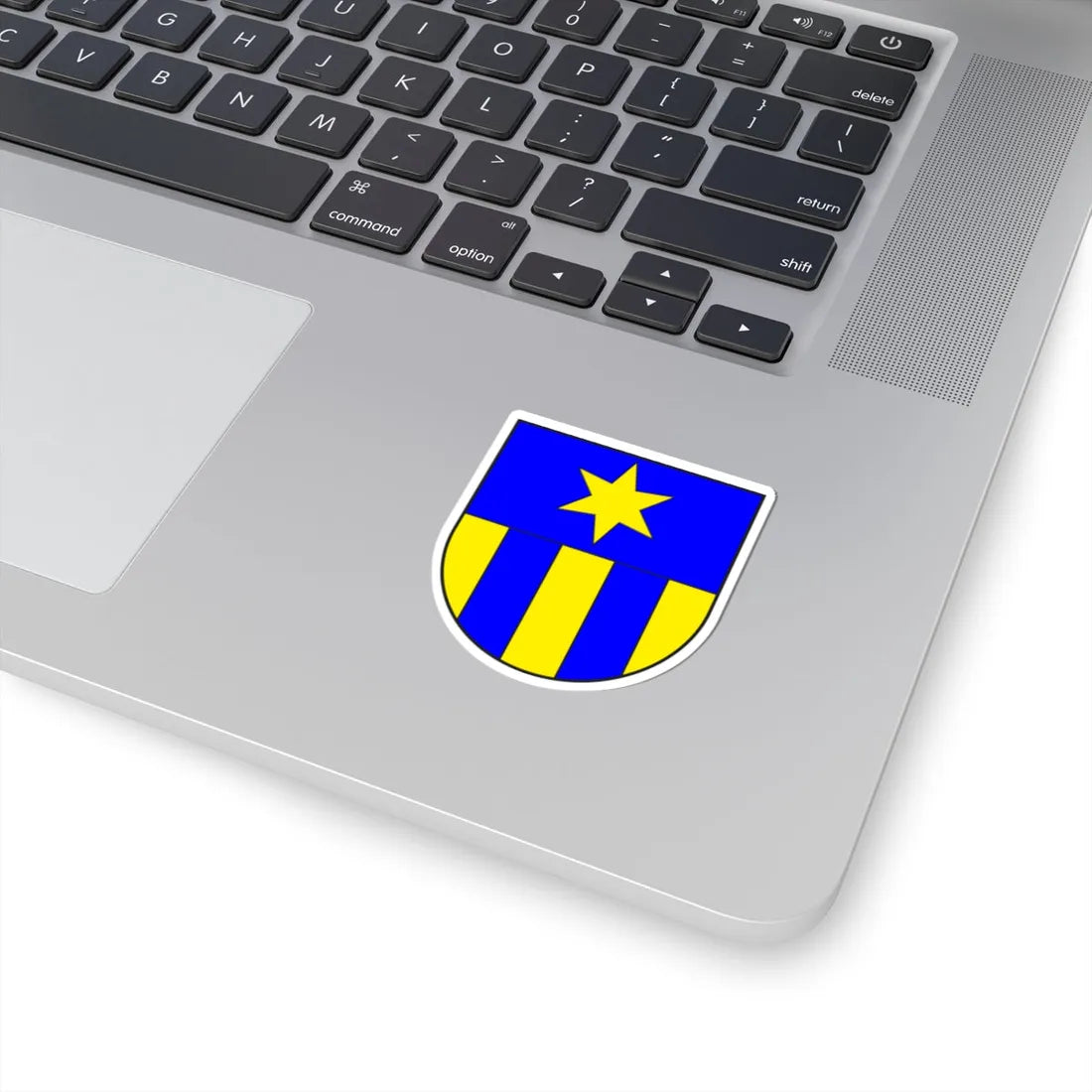 Jenaz wappen (Switzerland) (Coat of Arms) STICKER Vinyl Kiss-Cut Decal - The Sticker Space