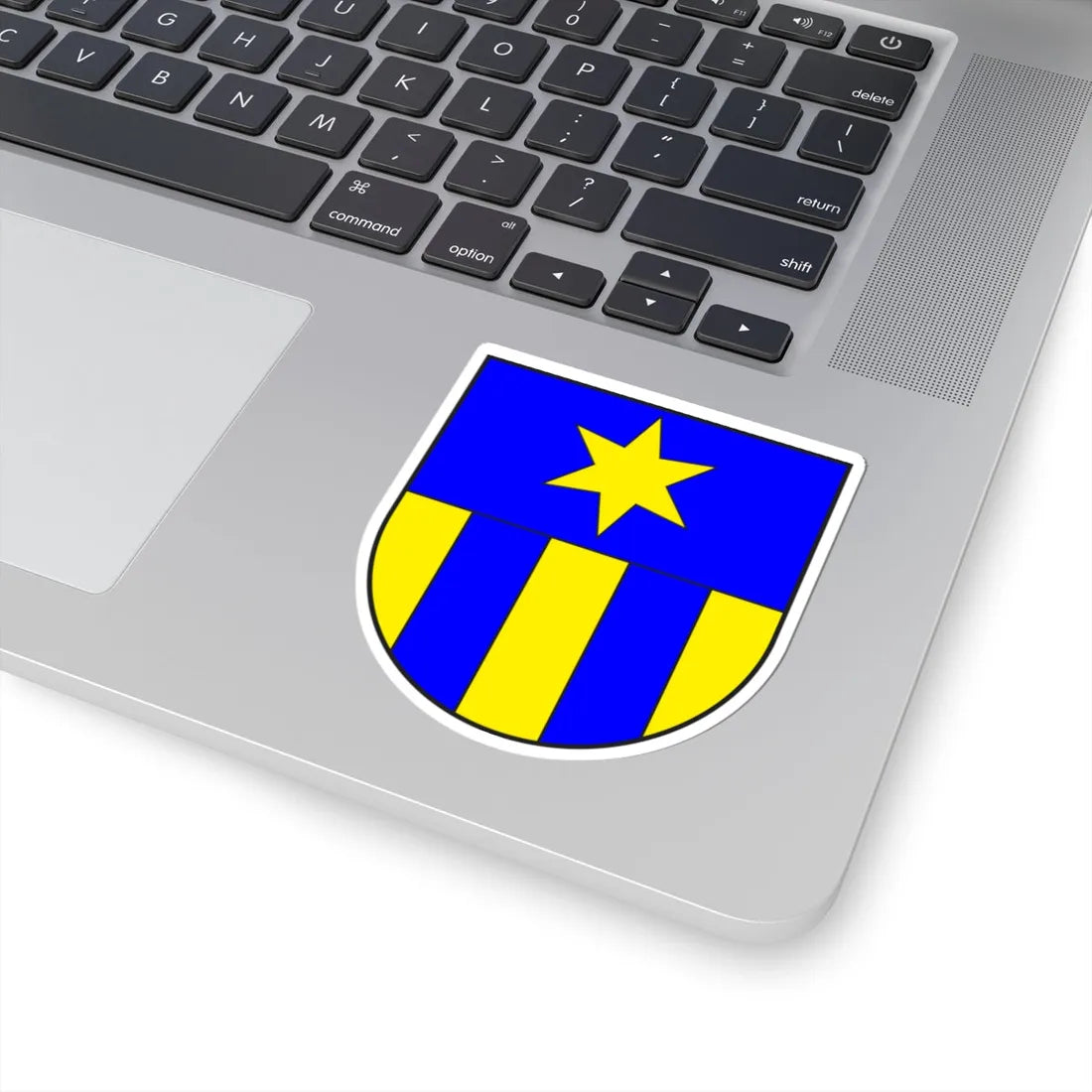 Jenaz wappen (Switzerland) (Coat of Arms) STICKER Vinyl Kiss-Cut Decal - The Sticker Space