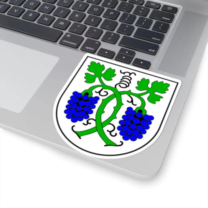 Jenins wappen (Switzerland) (Coat of Arms) STICKER Vinyl Kiss-Cut Decal - The Sticker Space