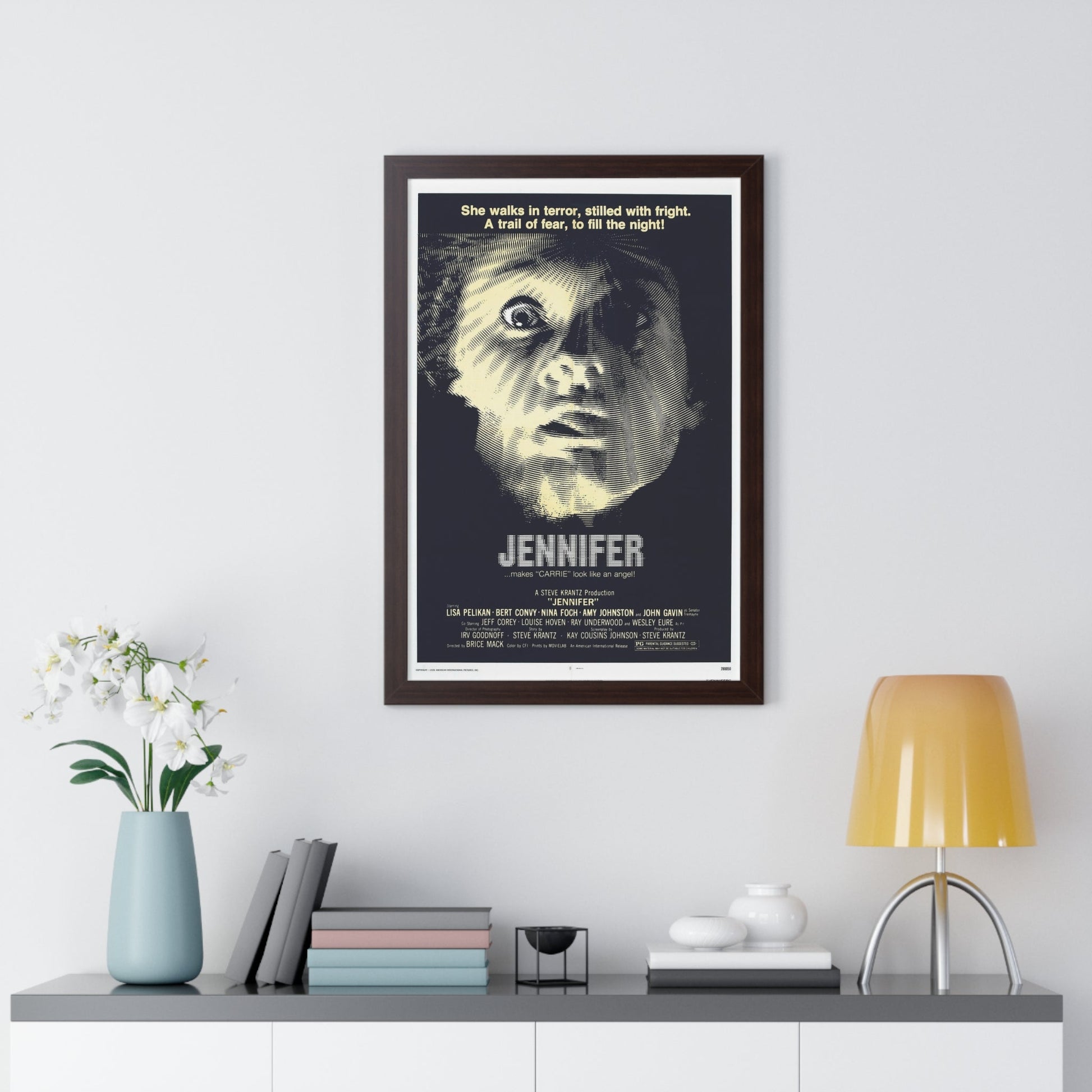 JENNIFER 1978 - Framed Movie Poster-The Sticker Space