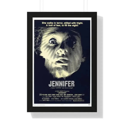 JENNIFER 1978 - Framed Movie Poster 16″ x 24″ Black - The Sticker Space