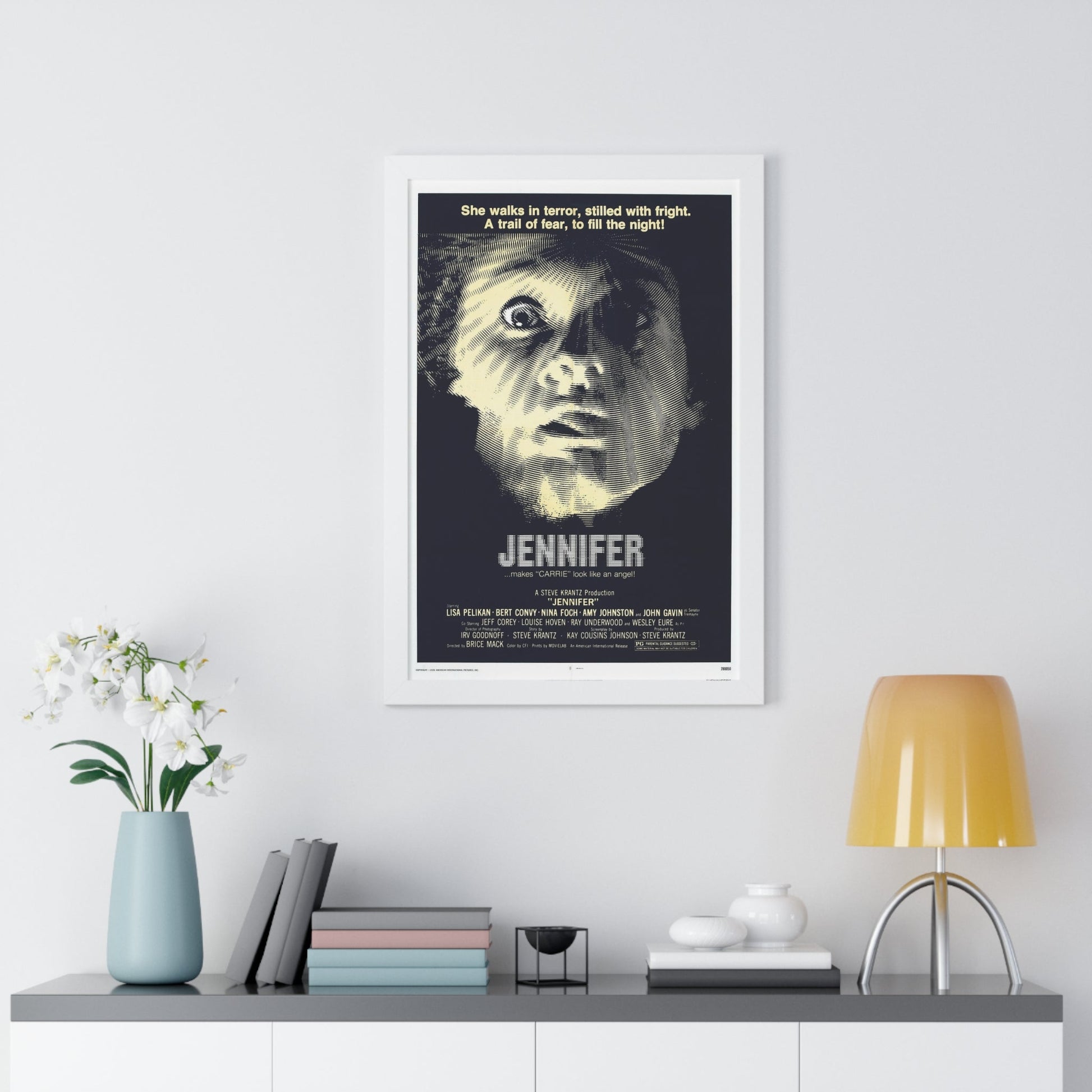 JENNIFER 1978 - Framed Movie Poster-The Sticker Space