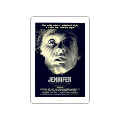 JENNIFER 1978 Movie Poster STICKER Vinyl Die-Cut Decal 3 Inch - The Sticker Space
