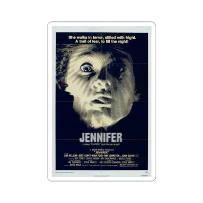 Jennifer 1978 Movie Poster - STICKER Vinyl Kiss-Cut Decal 6 Inch White - The Sticker Space
