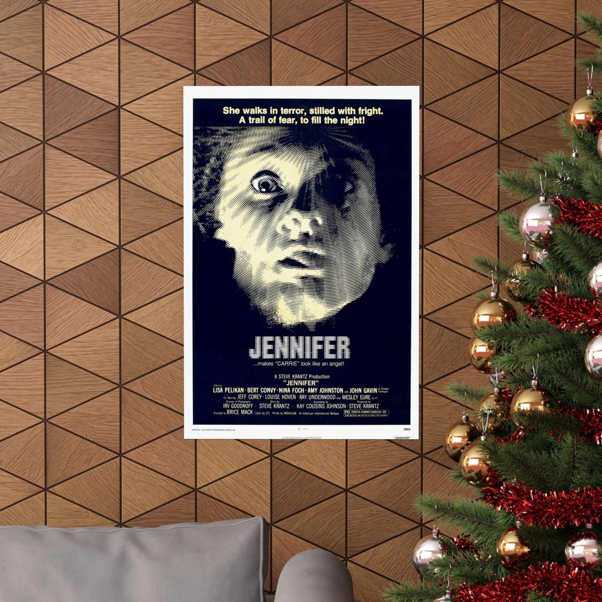 JENNIFER 1978 - Paper Movie Poster-The Sticker Space