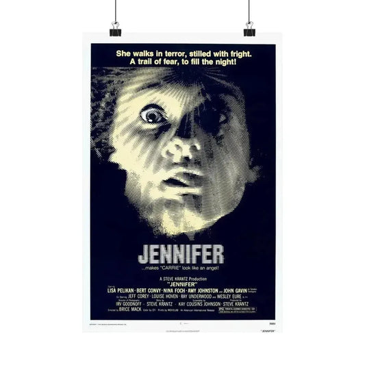 JENNIFER 1978 - Paper Movie Poster 12″ x 18″ Matte - The Sticker Space