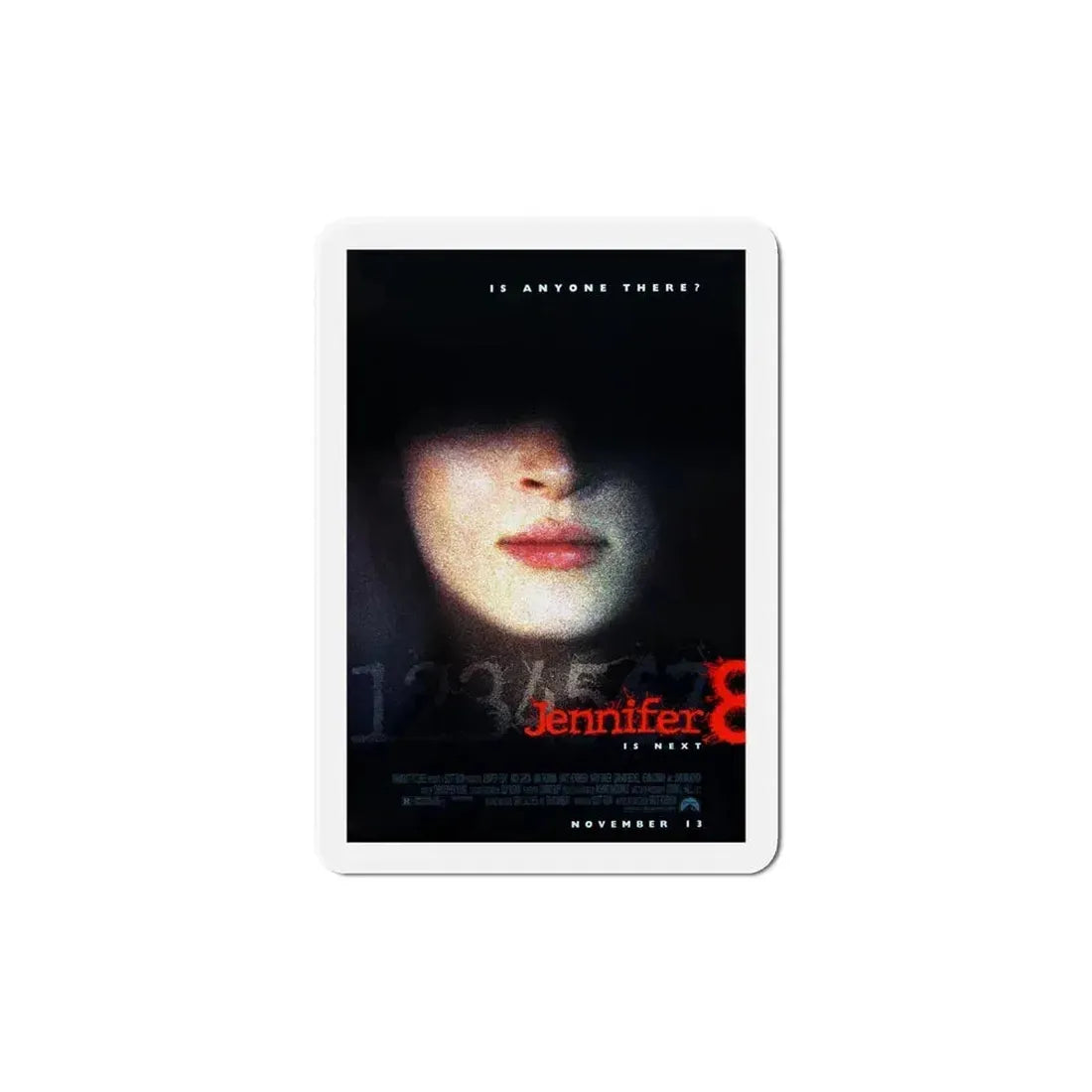 Jennifer 8 1992 Movie Poster Refrigerator Magnet 6 Inch - The Sticker Space