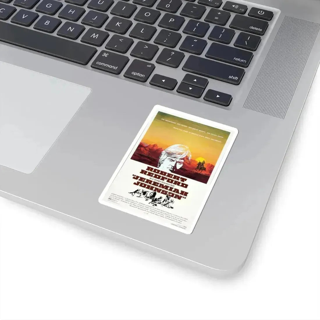 Jeremiah Johnson 1972 Movie Poster - STICKER Vinyl Kiss-Cut Decal - The Sticker Space