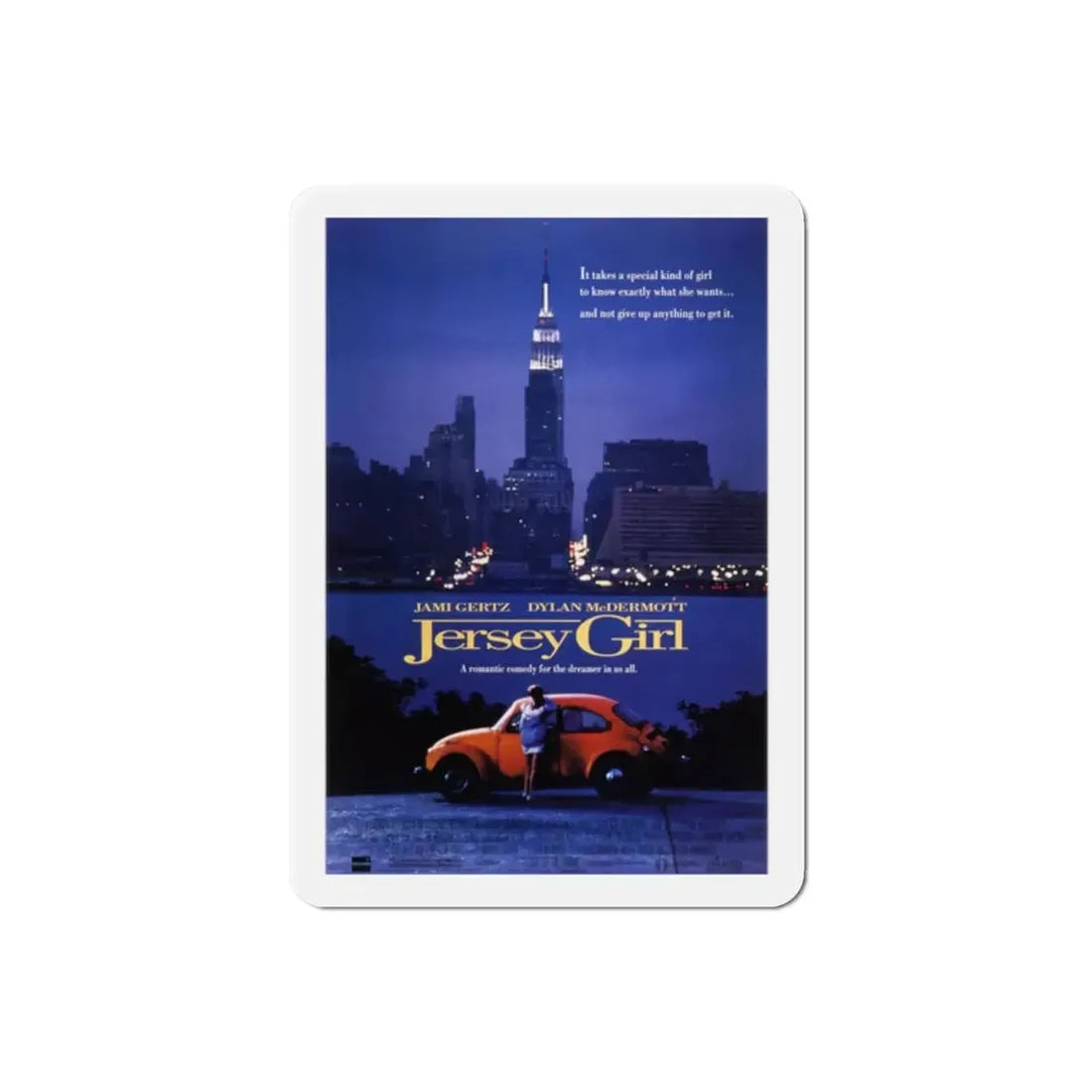 Jersey Girl 1992 Movie Poster Refrigerator Magnet - The Sticker Space
