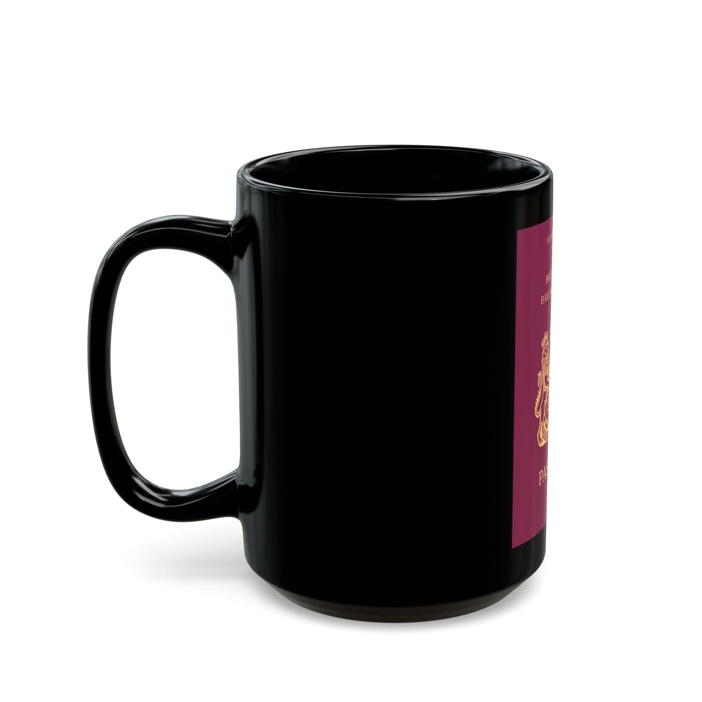 Jersey Passport - Black Coffee Mug