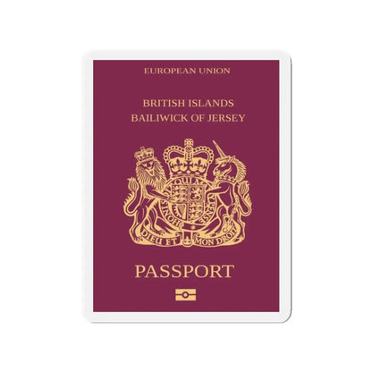 Jersey Passport - Refrigerator Magnet 2 Inch - The Sticker Space