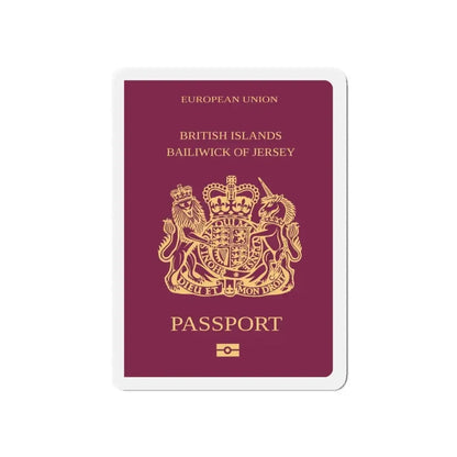 Jersey Passport - Refrigerator Magnet 5 Inch - The Sticker Space