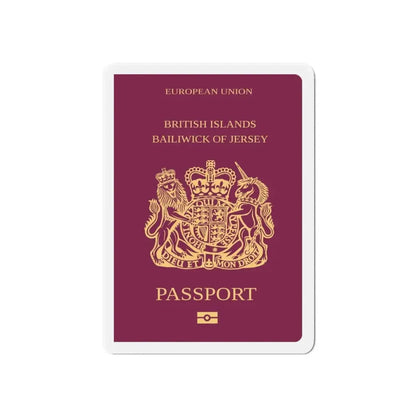Jersey Passport - Refrigerator Magnet 6 Inch - The Sticker Space