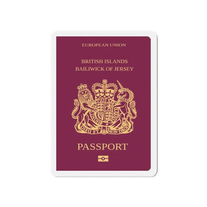 Jersey Passport - Refrigerator Magnet - The Sticker Space