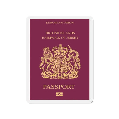 Jersey Passport - Refrigerator Magnet - The Sticker Space