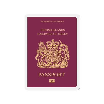 Jersey Passport - Refrigerator Magnet - The Sticker Space