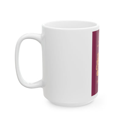 Jersey Passport - White Coffee Mug