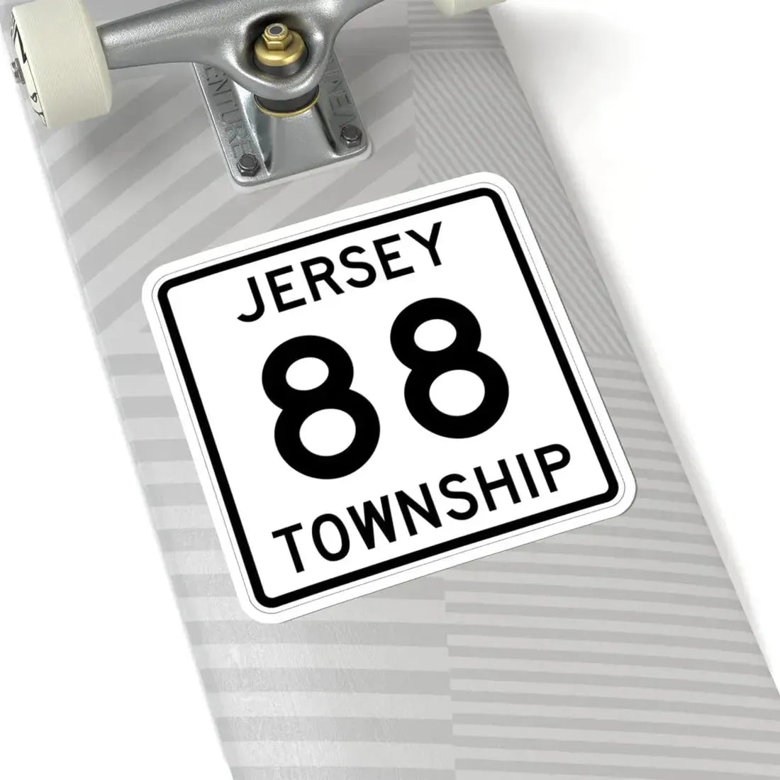 Jersey Township Route 88 Licking County Ohio (Ohio) (Road Sign) STICKER Vinyl Kiss-Cut Decal - The Sticker Space