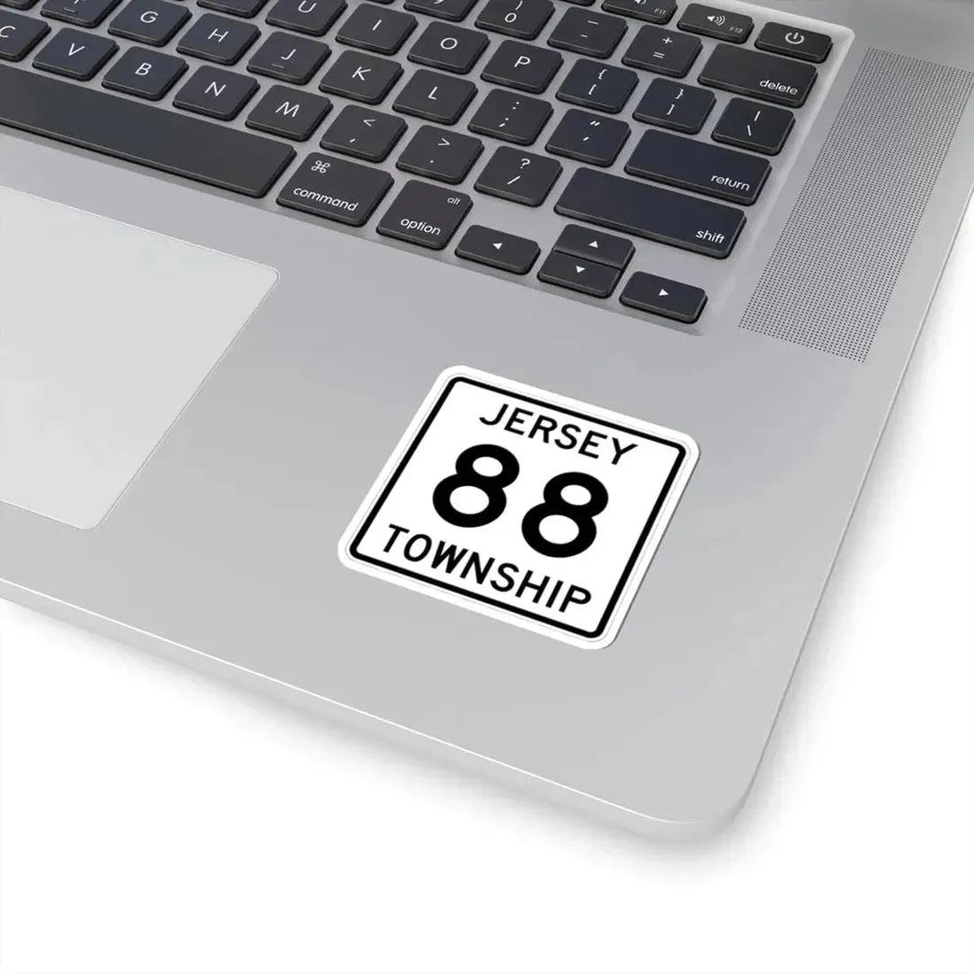 Jersey Township Route 88 Licking County Ohio (Ohio) (Road Sign) STICKER Vinyl Kiss-Cut Decal - The Sticker Space