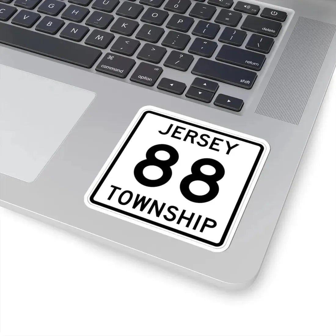 Jersey Township Route 88 Licking County Ohio (Ohio) (Road Sign) STICKER Vinyl Kiss-Cut Decal - The Sticker Space