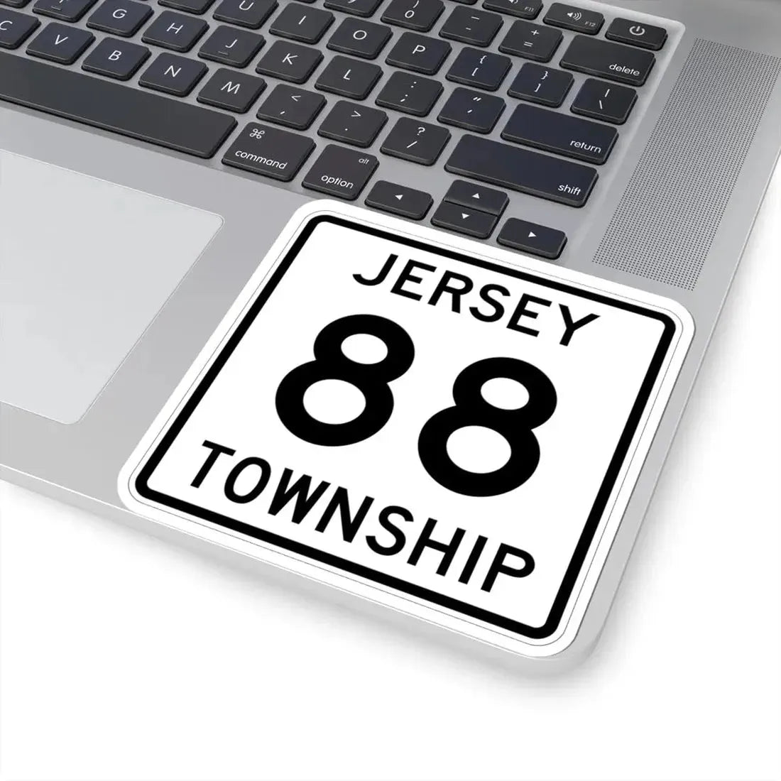 Jersey Township Route 88 Licking County Ohio (Ohio) (Road Sign) STICKER Vinyl Kiss-Cut Decal - The Sticker Space