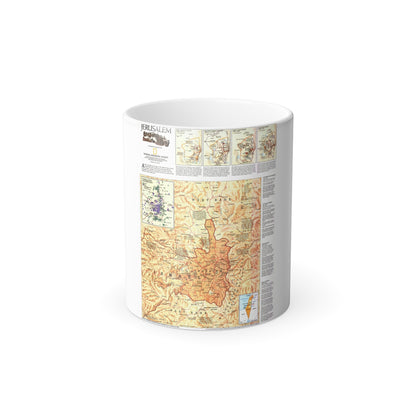 Jerusalem (1996) (Map) Color Changing Mug 11oz-11oz-The Sticker Space