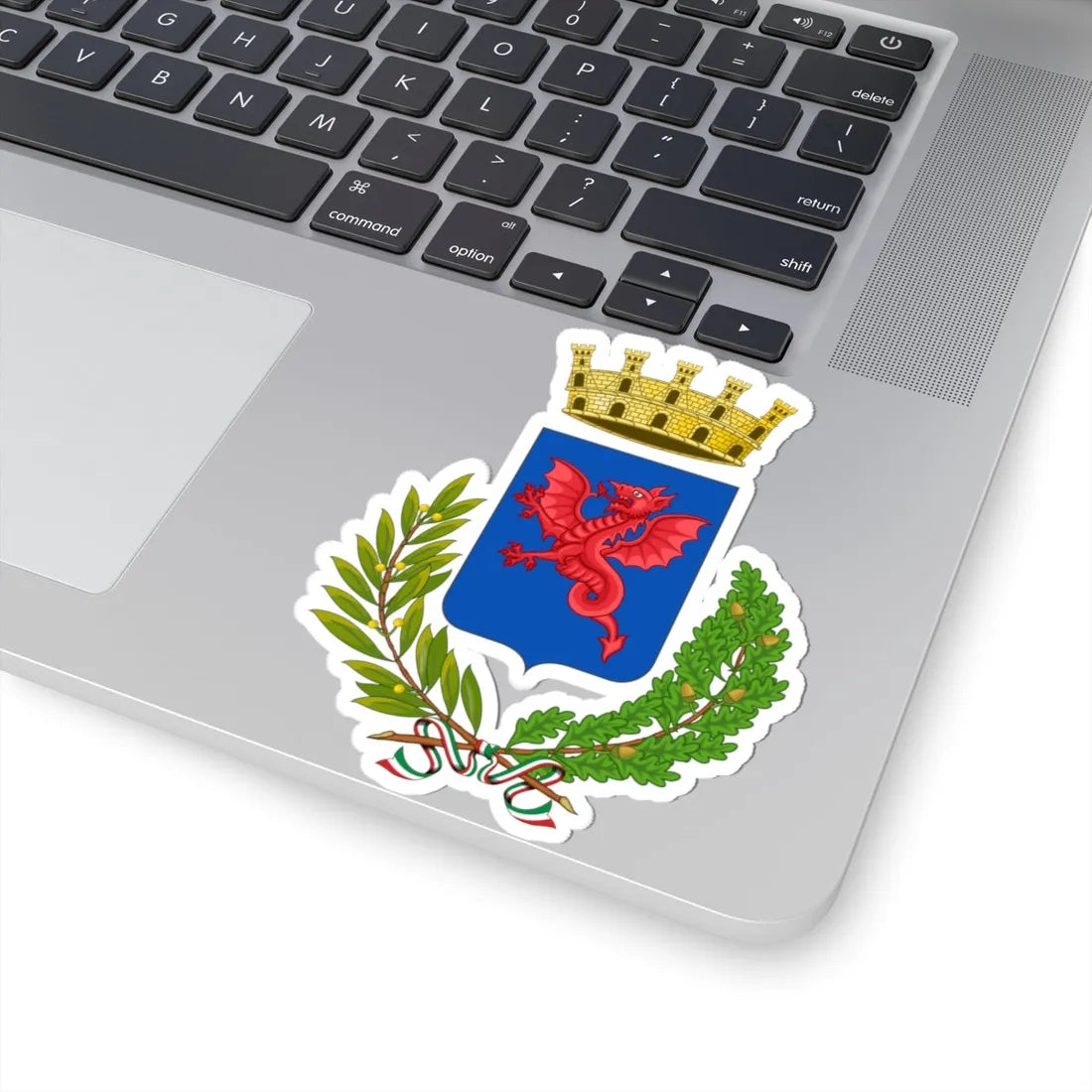 Jesolo-Stemma (Italy) (Coat of Arms) STICKER Vinyl Kiss-Cut Decal - The Sticker Space