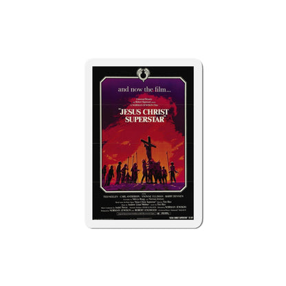 Jesus Christ Superstar 1973 Movie Poster Die-Cut Magnet-5 Inch-The Sticker Space