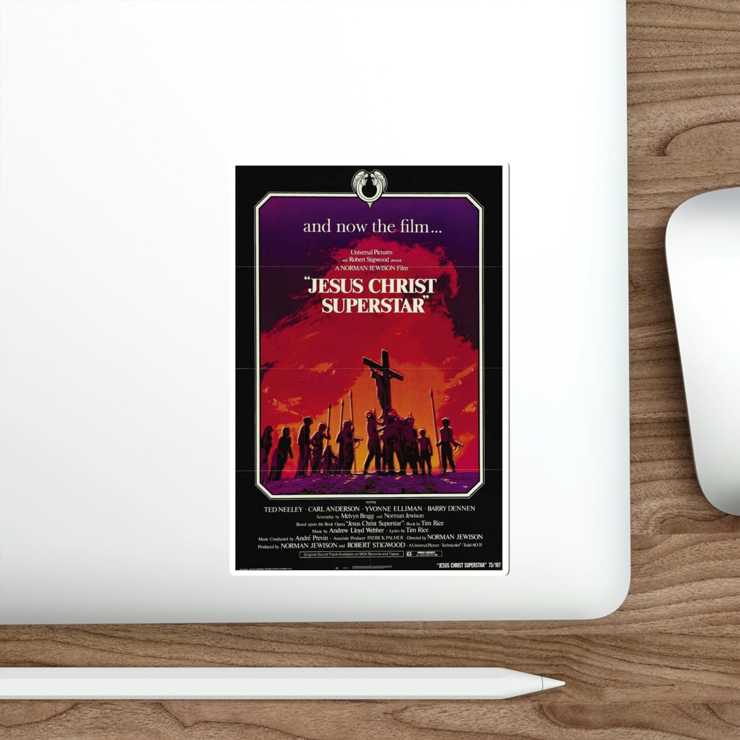 Jesus Christ Superstar 1973 Movie Poster STICKER Vinyl Die-Cut Decal-The Sticker Space