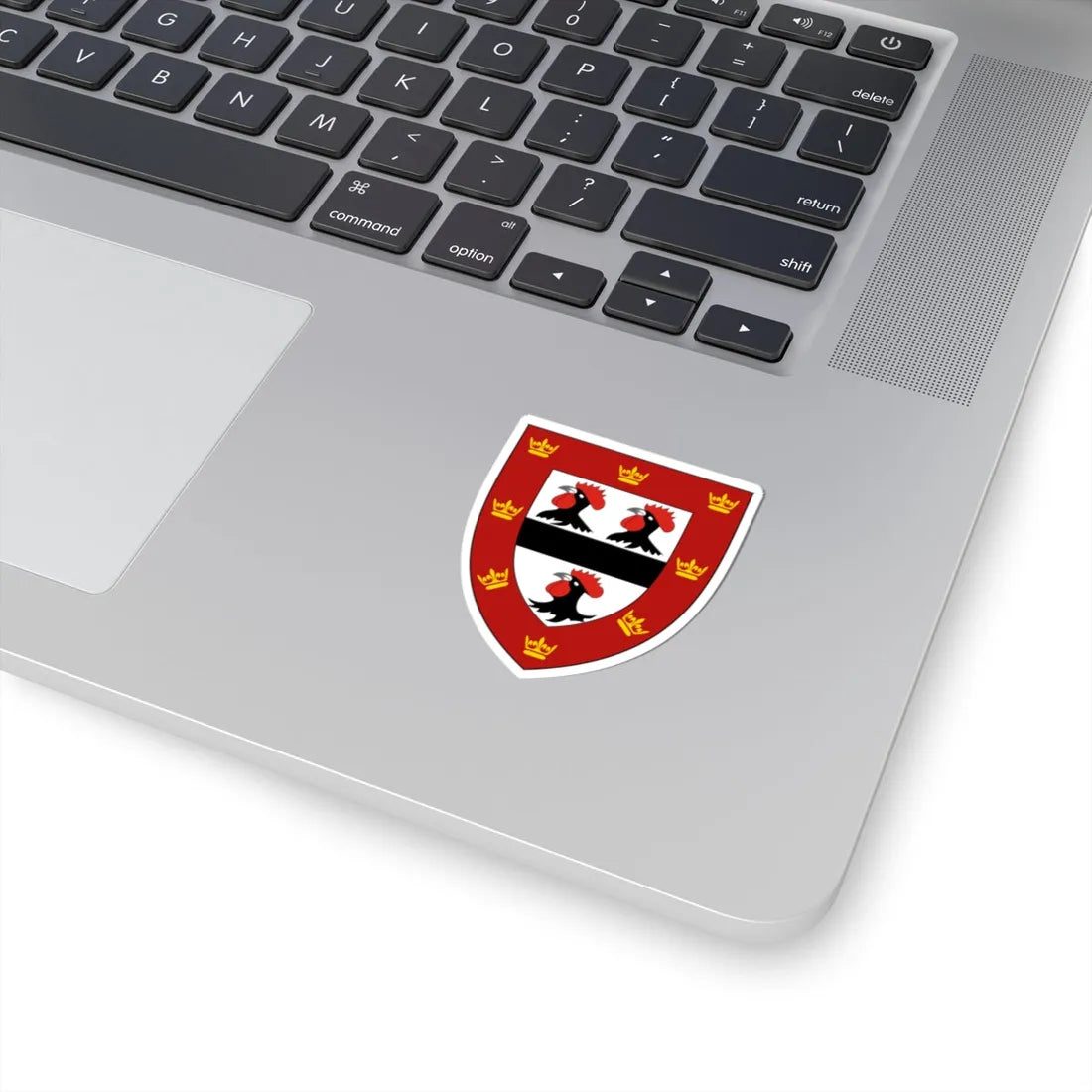Jesus College Cambridge shield (England) (Coat of Arms) STICKER Vinyl Kiss-Cut Decal - The Sticker Space