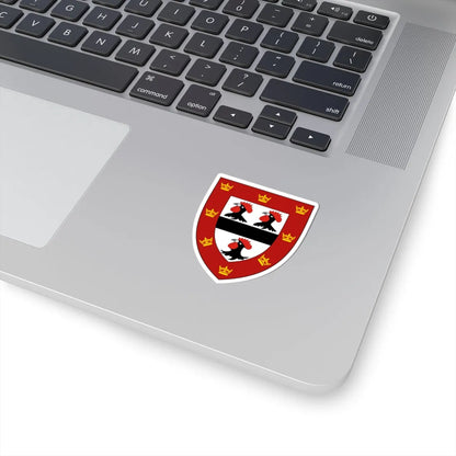 Jesus College Cambridge shield (England) (Coat of Arms) STICKER Vinyl Kiss-Cut Decal - The Sticker Space