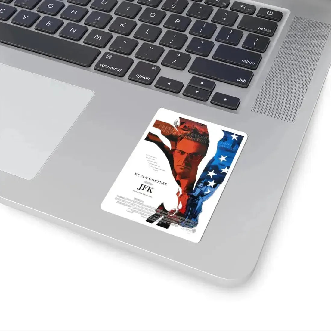 JFK 1991 Movie Poster - STICKER Vinyl Kiss-Cut Decal - The Sticker Space