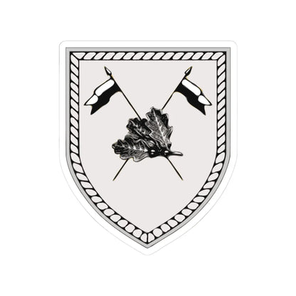 JgBtl 291 (Germany) (Coat of Arms) STICKER Vinyl Kiss-Cut Decal 3 Inch White - The Sticker Space