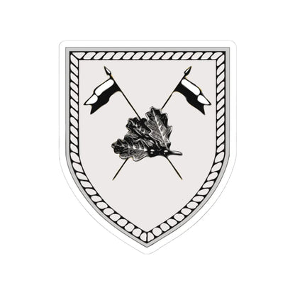 JgBtl 291 (Germany) (Coat of Arms) STICKER Vinyl Kiss-Cut Decal 4 Inch White - The Sticker Space