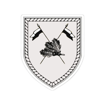 JgBtl 291 (Germany) (Coat of Arms) STICKER Vinyl Kiss-Cut Decal 6 Inch White - The Sticker Space
