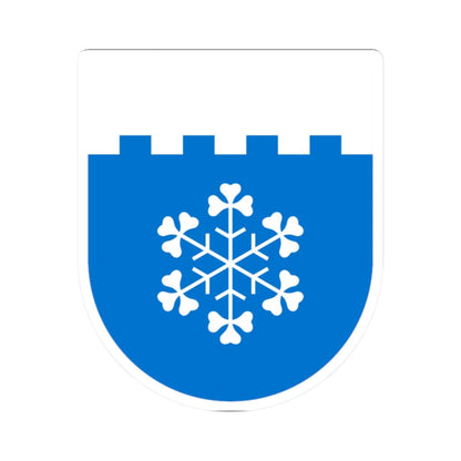 Jõgeva valla vapp (Estonia) (Coat of Arms) STICKER Vinyl Kiss-Cut Decal 2 Inch White - The Sticker Space