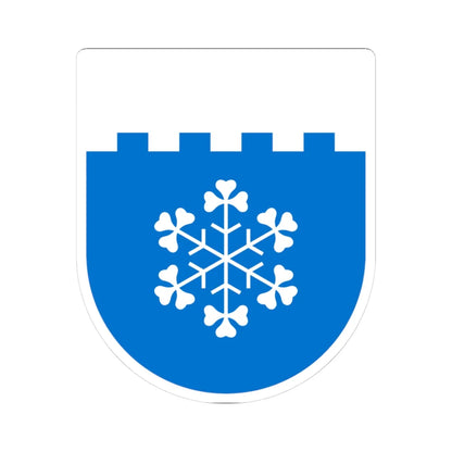 Jõgeva valla vapp (Estonia) (Coat of Arms) STICKER Vinyl Kiss-Cut Decal 3 Inch White - The Sticker Space