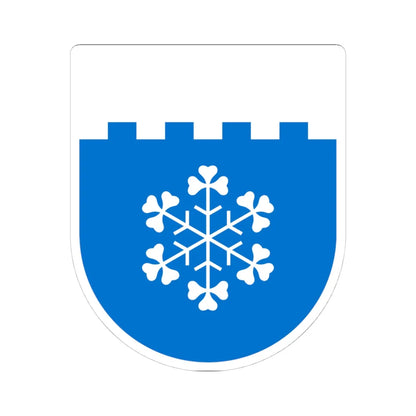 Jõgeva valla vapp (Estonia) (Coat of Arms) STICKER Vinyl Kiss-Cut Decal 4 Inch White - The Sticker Space