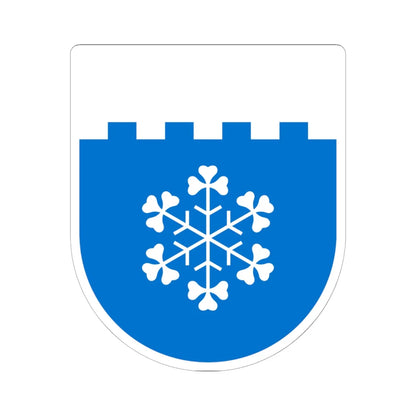 Jõgeva valla vapp (Estonia) (Coat of Arms) STICKER Vinyl Kiss-Cut Decal 6 Inch White - The Sticker Space
