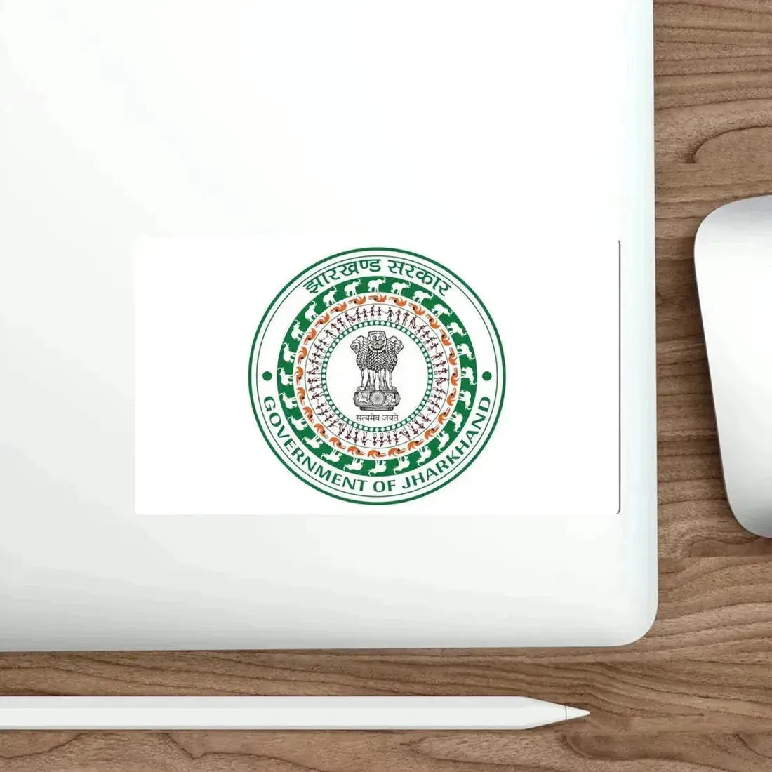 Jharkhand Flag (India) STICKER Vinyl Die-Cut Decal - The Sticker Space