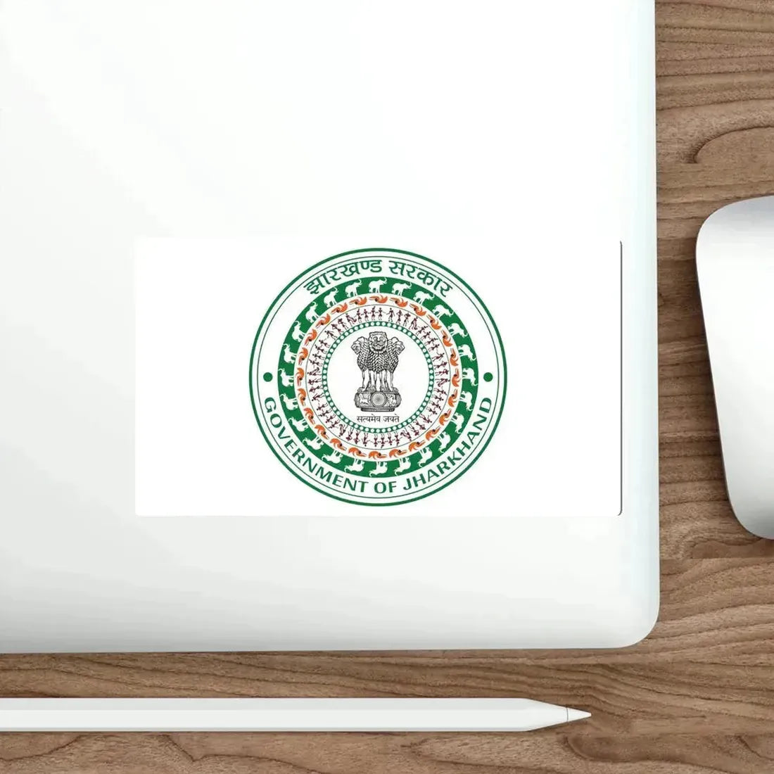 Jharkhand Flag (India) STICKER Vinyl Die-Cut Decal - The Sticker Space