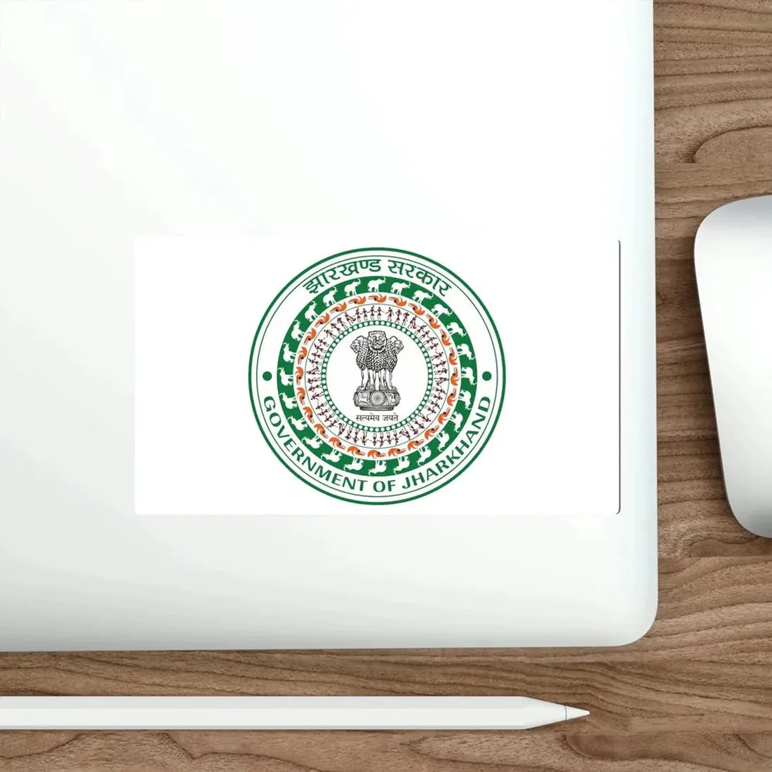 Jharkhand Flag (India) STICKER Vinyl Die-Cut Decal - The Sticker Space
