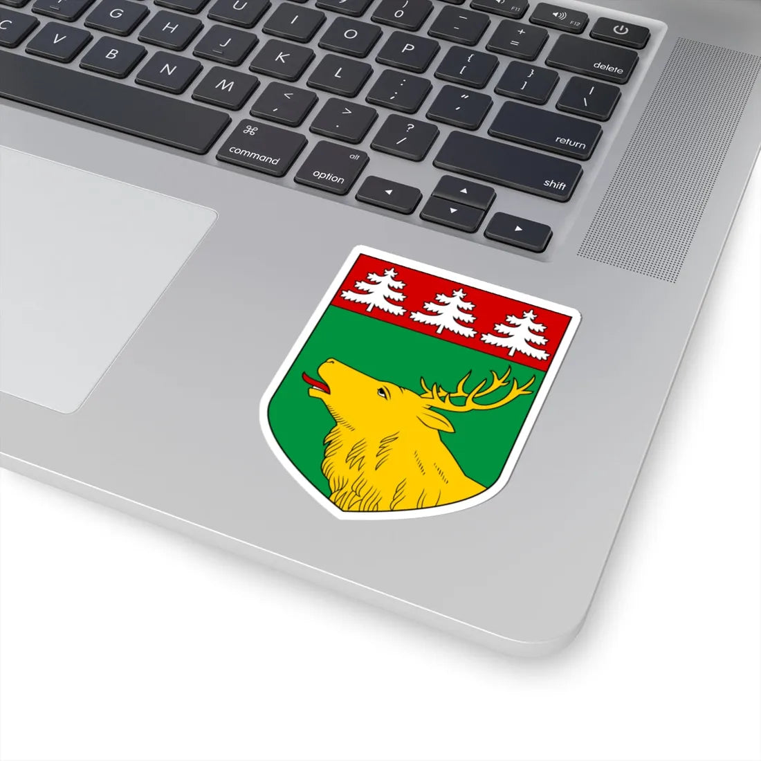 Jõhvi valla vapp (Estonia) (Coat of Arms) STICKER Vinyl Kiss-Cut Decal - The Sticker Space